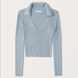 Abercrombie Elevated Ribbed Knit Polo